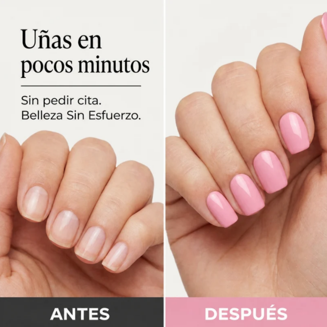 Uñas Perfectas de Salón en 3 Pasos